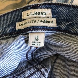 L.L. Bean Mom Jeans Original Fit/Relaxed